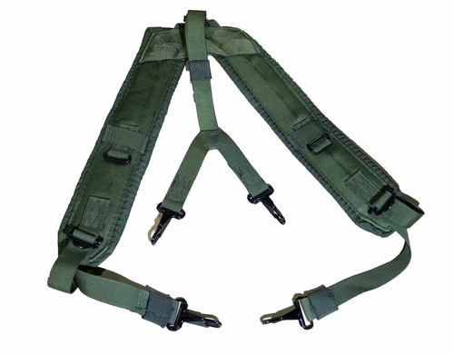 NEW Unissued US Military Individual Equip Belt & Suspenders ALICE LC2 - OD NEW Unissued US Military Individual Equip Belt & Suspenders ALICE LC2 - OD