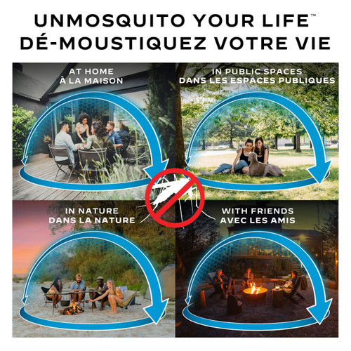 Thermacell Mosquito Repellent, Rechargeable Adventure EX-Series EX90, Grey