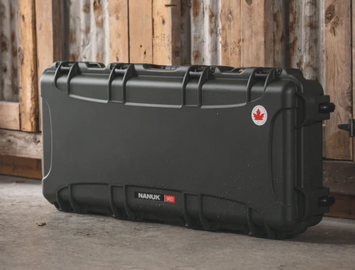 NANUK 985 - Black / Full Foam Gun Case Made In Canada 