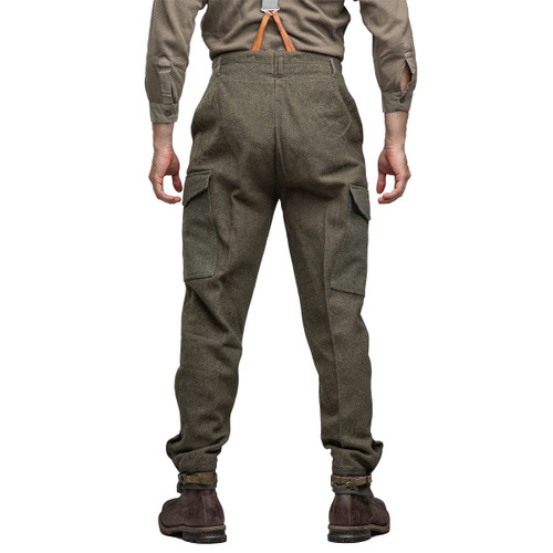 New Unissued Swedish Surplus  M39 Wool Trousers. 1940s 