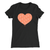Abortion Heart - Peach/Papaya (Unisex & Women's Black Tee) Abortion Heart - Peach/Papaya (Unisex & Women's Black Tee)
