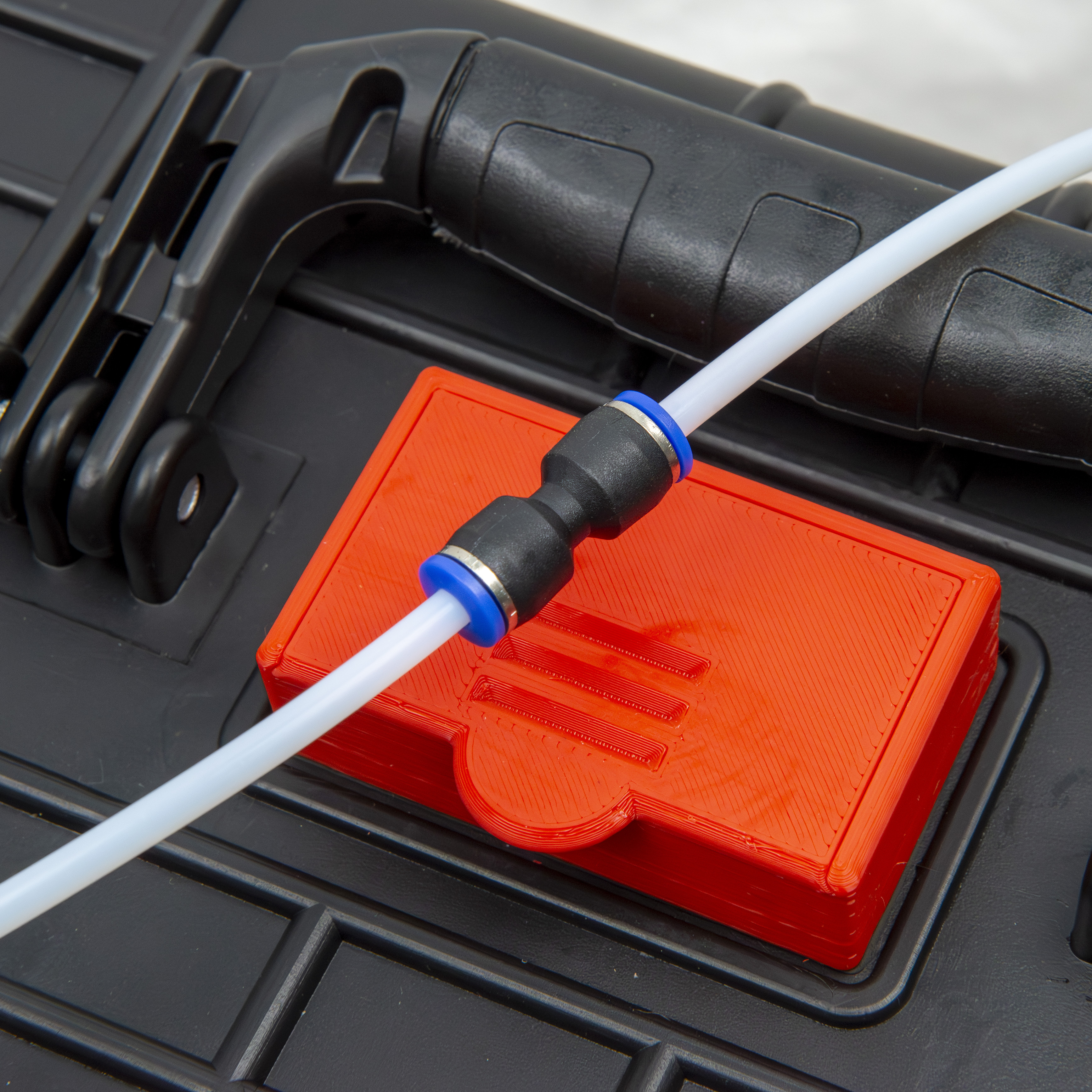 3D Print Box Tubing Straight Union Fitting