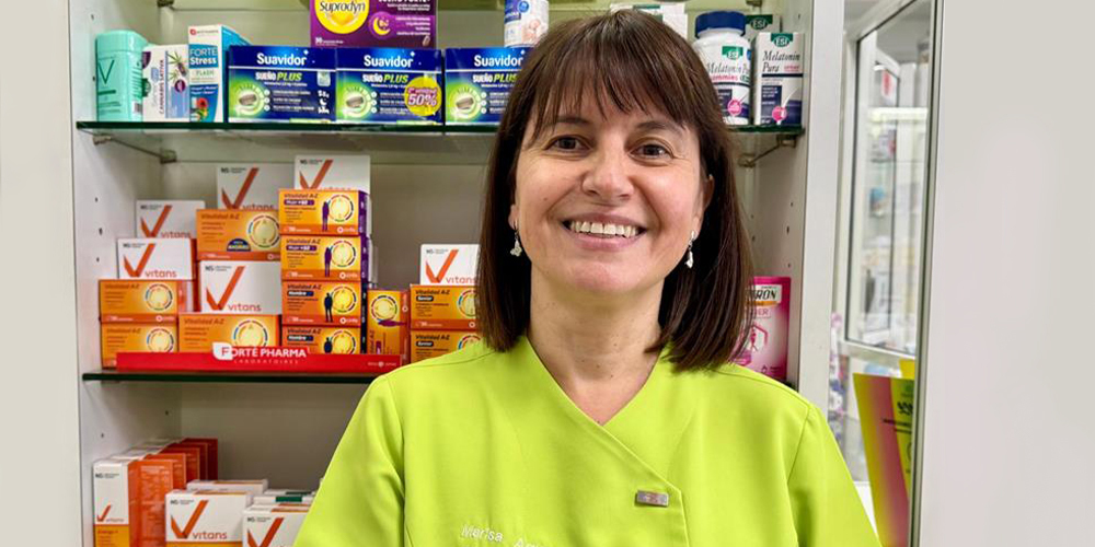 Marisa Aguado Codes de la Farmacia Mareny de Barraquetes, en Valencia