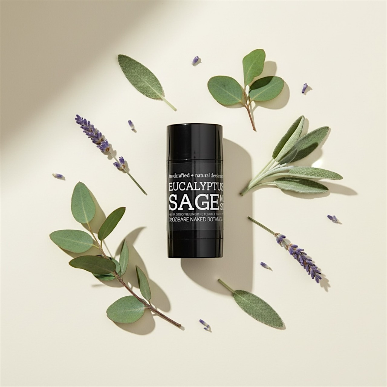 Natural eucalyptus sage deodorant with magnesium for odor protection
Herbal eucalyptus and sage magnesium deodorant in eco-friendly packaging
Aluminum-free eucalyptus sage natural deodorant