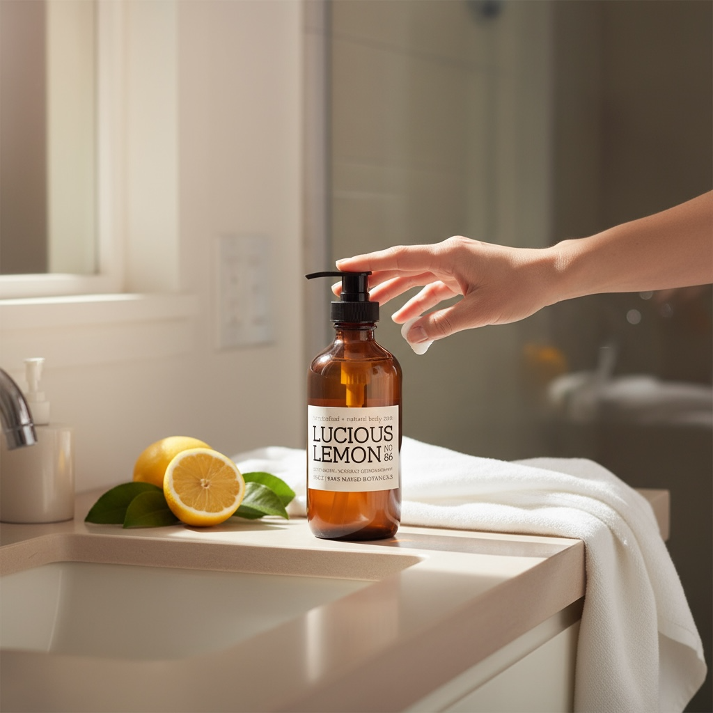 A creamy, old-fashioned castile soap made with organic olive and coconut oils and pure lemon essential oil. It creates a rich, foamy lather that gently cleanses while leaving hands soft, refreshed, and naturally clean.