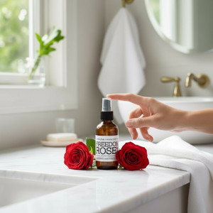 A soothing floral tonique for sensitive and redness-prone skin. Rose Water calms, Coconut Water hydrates, and Witch Hazel tones while probiotics support a balanced, radiant complexion. Refresh and restore your skin’s natural glow anytime of day.