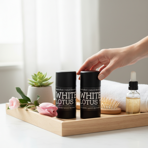 If you love roses and geraniums, this romantic deodorant will steal your heart. Moroccan Rose Absolute, Egyptian Geranium, Bergamot, and White Lotus Absolute create a soft, floral bouquet while a thoughtfully balanced, plant-based formula helps absorb excess moisture, neutralize odor, and soothe delicate underarm skin. Lightweight yet effective, it delivers all-day freshness with skin-loving botanical benefits.