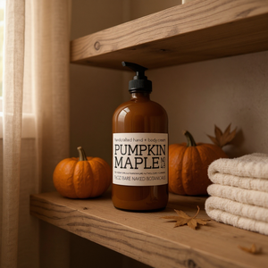 This delightfully rich Pumpkin Maple Pie body cream delivers skin-loving nutrients, vitamins, and plant-powered ingredients to deeply moisturize without greasiness. A beloved seasonal favorite has returned for a limited time, now enhanced with pumpkin purée, coconut milk, and warm notes of nutmeg, clove, and cinnamon for irresistible autumn comfort.
