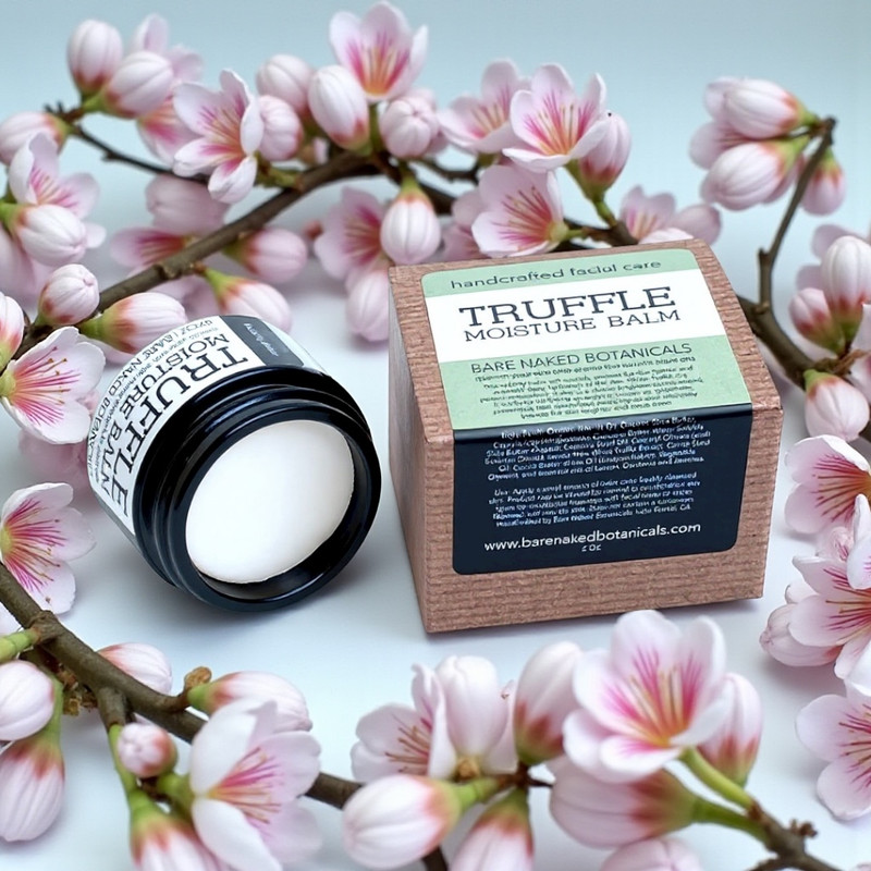 A luxurious, plant-powered cream infused with rare White Truffle Extract to hydrate, brighten, and smooth the skin. Rich organic butters of Cupuacu and Cocoa blend with Camellia and Carrot Seed oils to soften and firm, while delicate Plumeria and Linden Blossom add a naturally fresh, floral finish. Perfect for day or night, this creamy botanical treasure leaves your skin radiant, silky, and beautifully nourished.