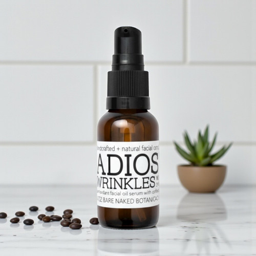 Bare Naked Botanicals - Adios Wrinkles Vitamin Serum With Coffee