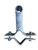 HarborWare Long / Solid Dock Roller Assembly, Angle 
