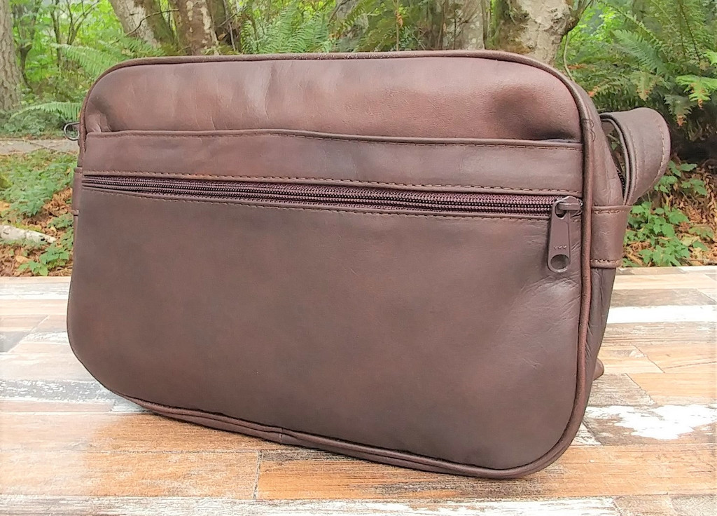 Distressed Brown "E-Bag" Electronic Organizer 