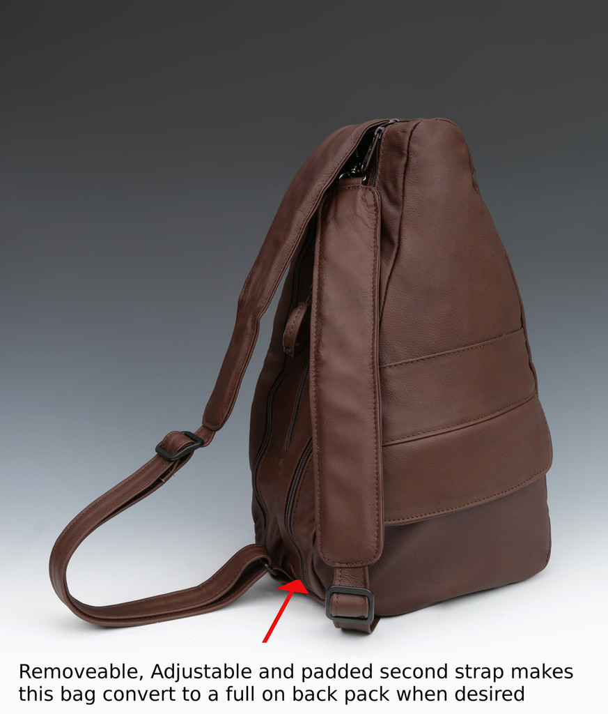 Distressed Brown Small TravelMate Backpack      