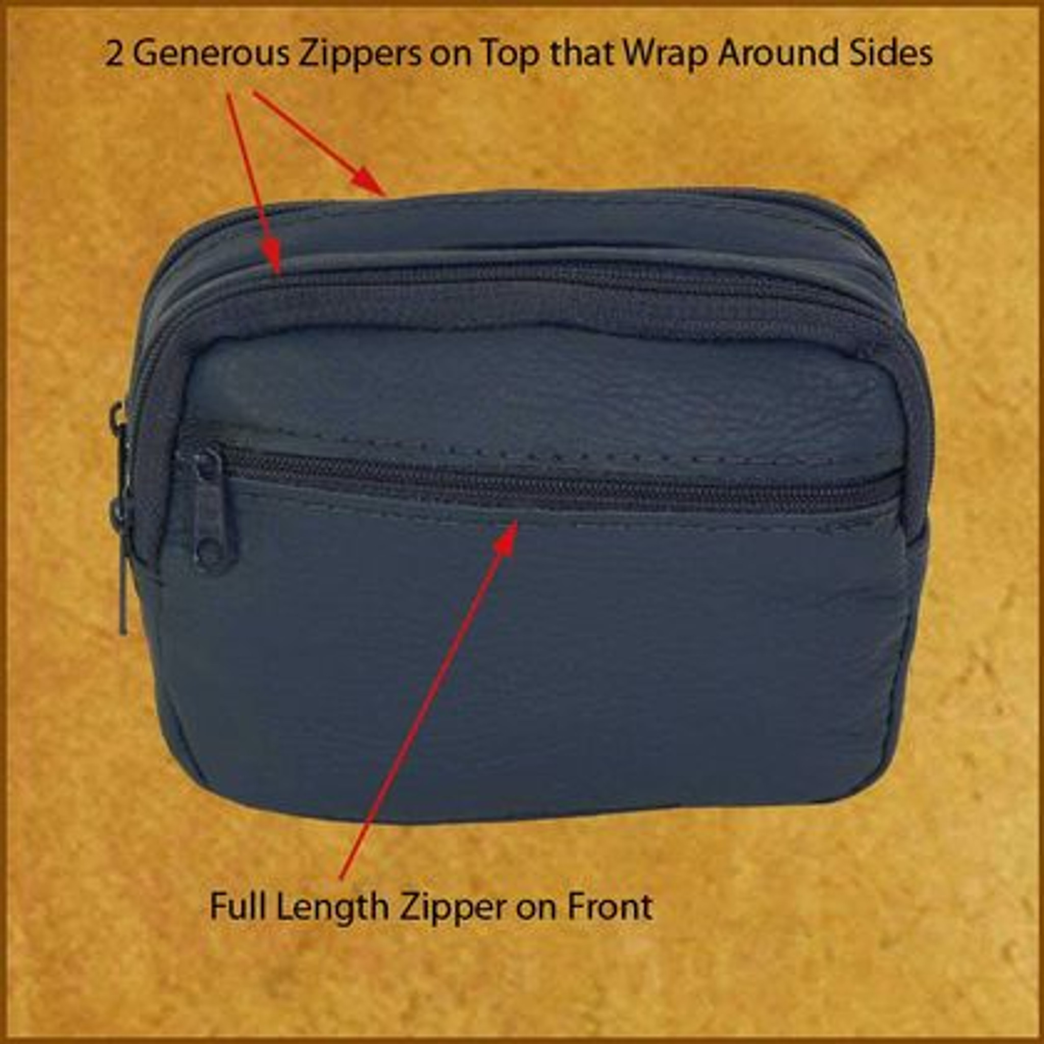 ZIPPED COIN PURSE