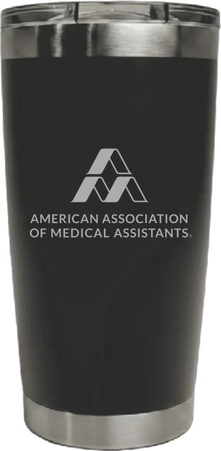 AAMA Polar Camel 15 oz. Black Insulated Mug