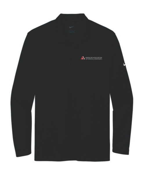 AAMA Nike Dri-FIT Micro Pique 2.0 Long Sleeve Polo