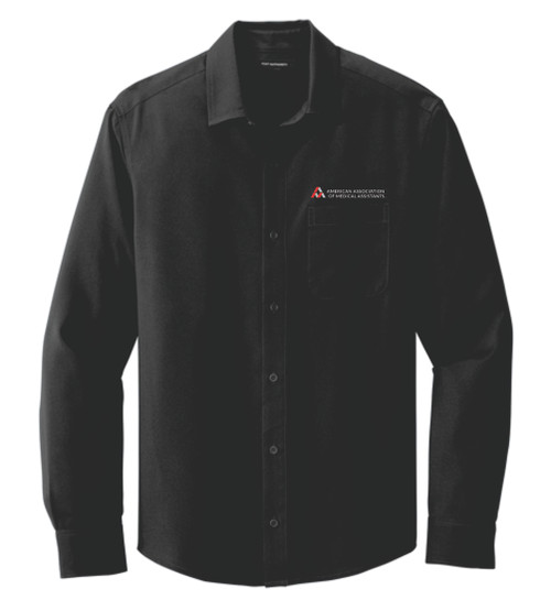 AAMA Port Authority Long Sleeve Performance Staff Shirt