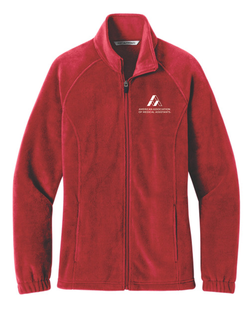 AAMA Port Authority® Women’s Plush Fleece Full-Zip Jacket