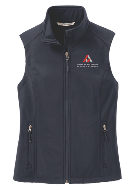 AAMA Port Authority® Women's Core Soft Shell Vest