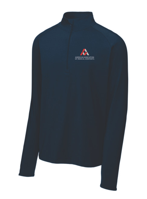 AAMA Sport-Tek Sport-Wick Stretch 1/2-Zip Pullover