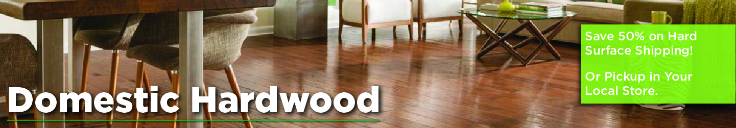 Solid Domestic Hardwood