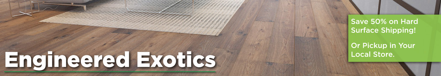 Engineered Exotic Hardwood