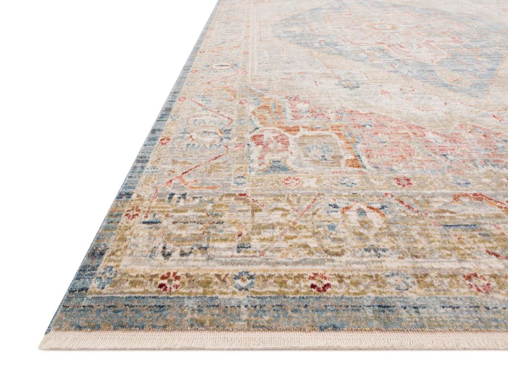 Loloi Claire CLE-04 Blue/Multi Area Rug Angle