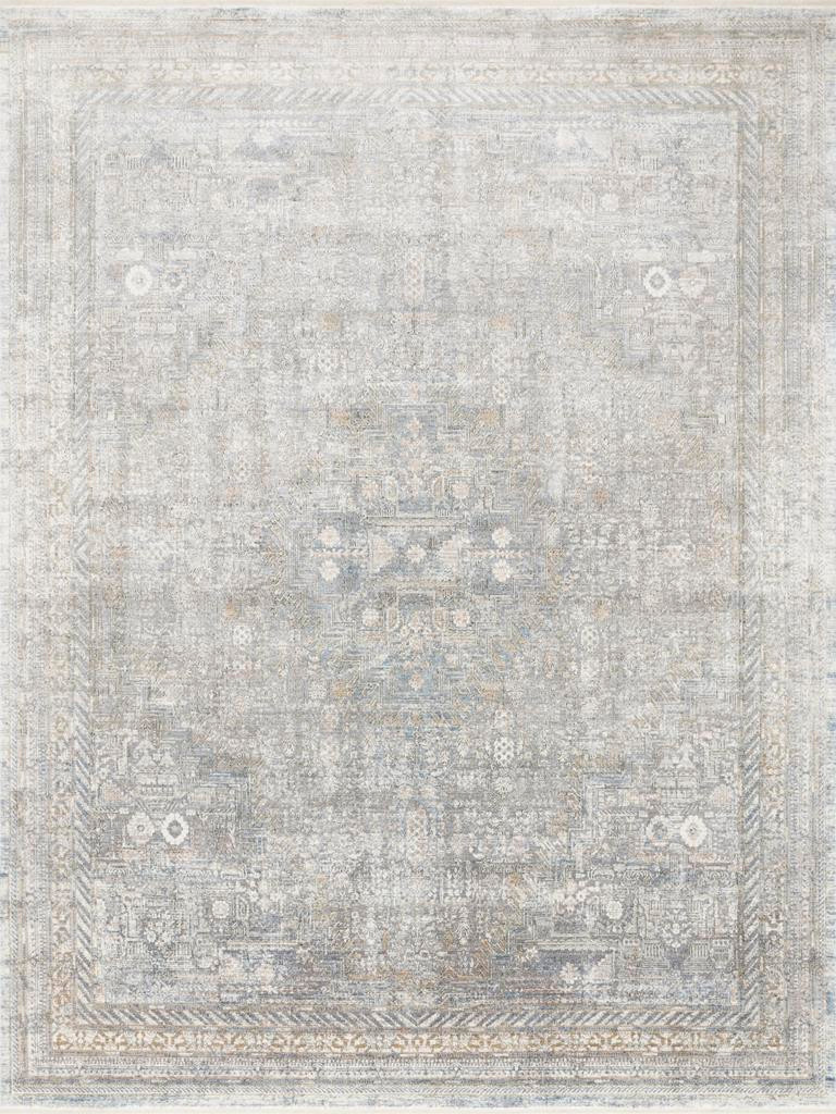 Loloi Gemma GEM-01 Silver/Multi Area Rug