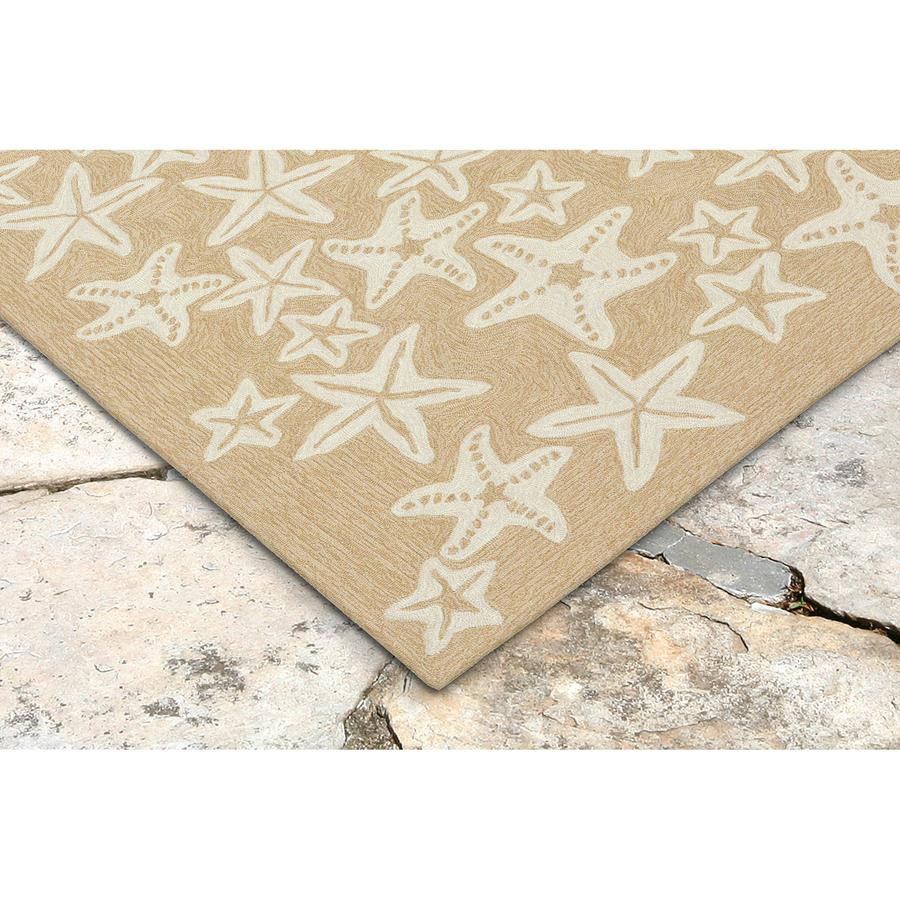 Liora Manne Capri 1667/12 Starfish Ivory/Cream Area Rug