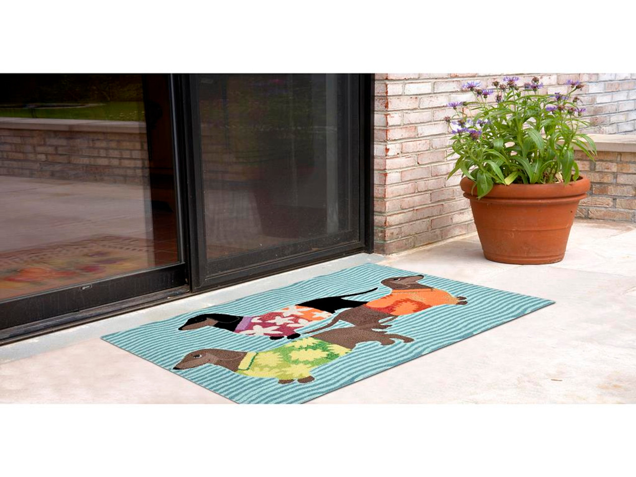 Liora Manne Frontporch Coastal Dog Area Rug