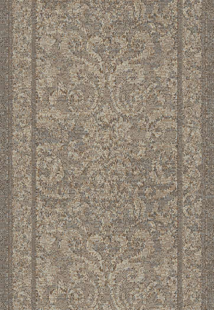 Dynamic Rugs Mysterio 1217-900 Grey 2'7" Wide Hall and Stair Runner