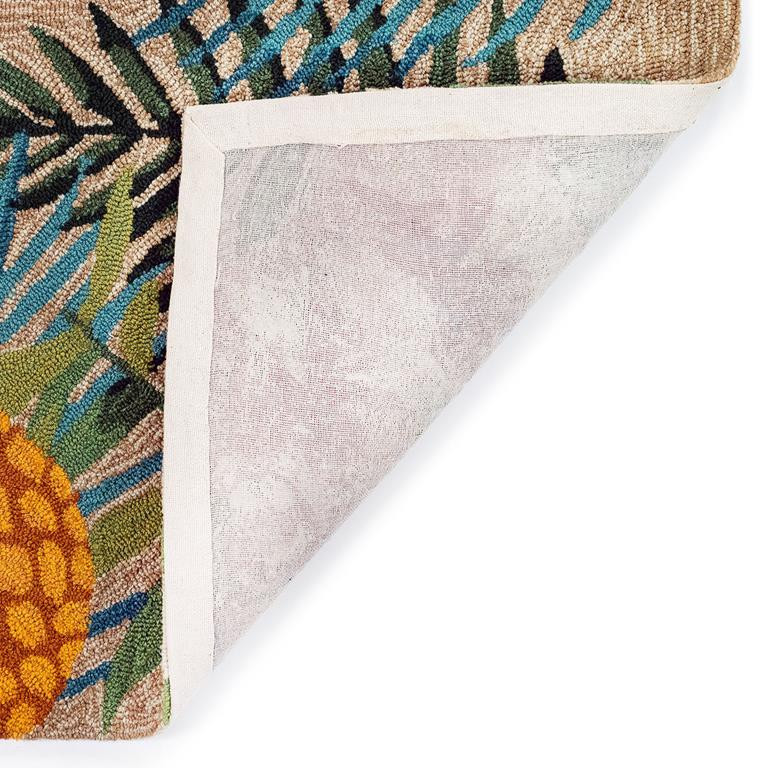 Liora Manne Ravella 2280-12 Tropical Neutral Area Rug Backing