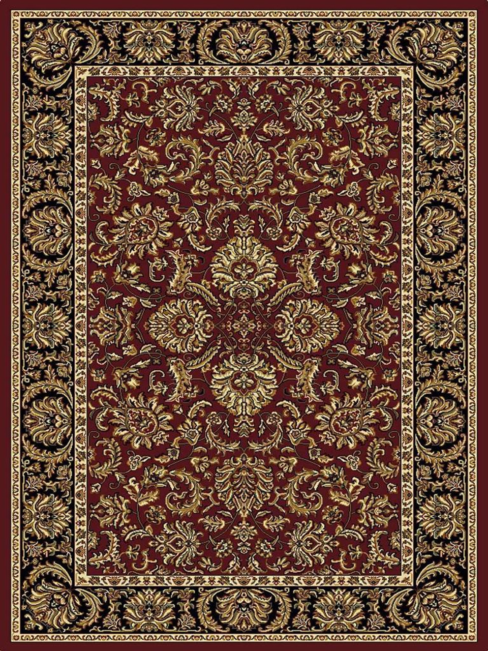 Radici Noble 1305 Burgundy Area Rug