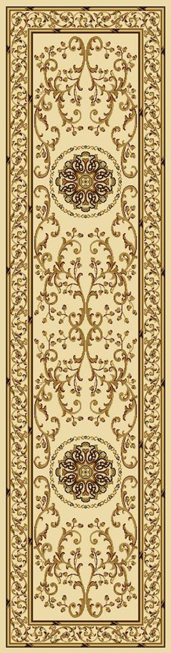 Radici Noble 1419 Ivory Runner Area Rug