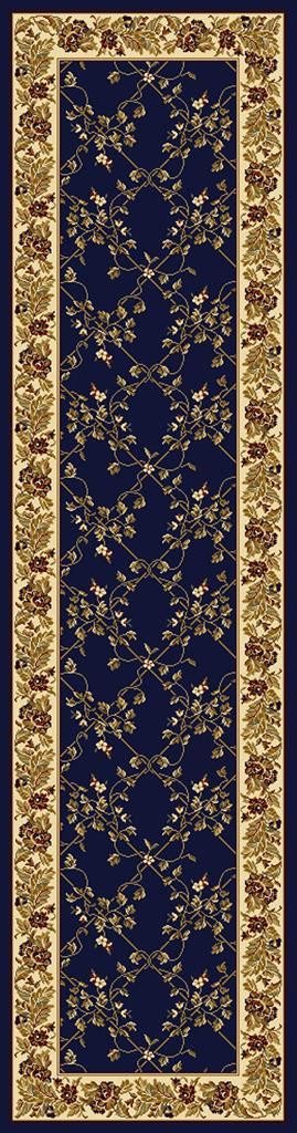 Radici Noble 1427 Navy Runner Area Rug