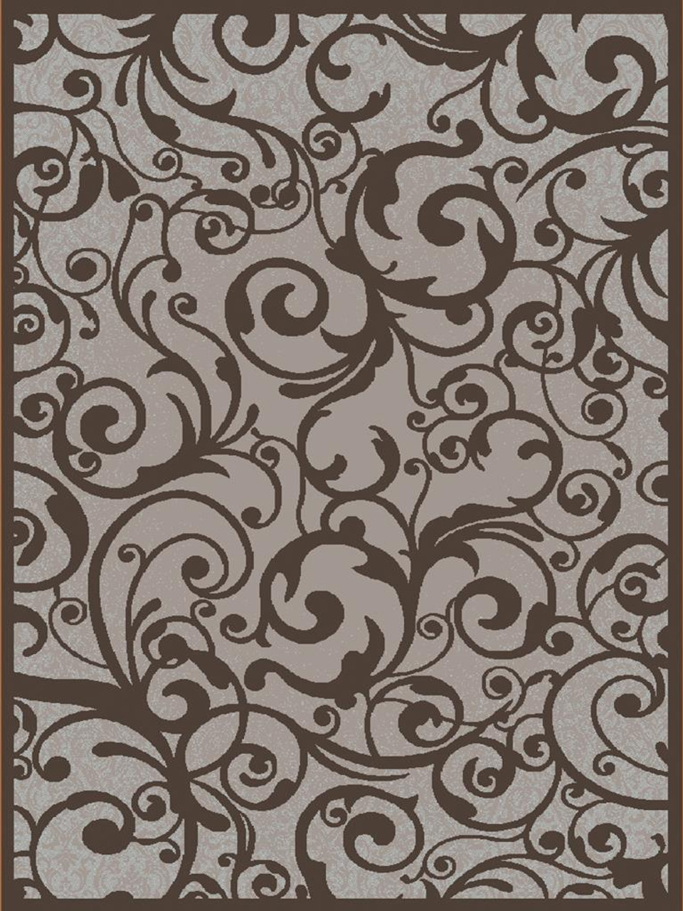 Radici Pisa 1845 Grey Area Rug
