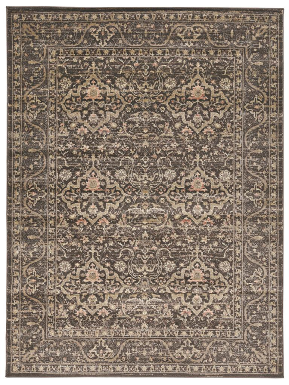Radici Seriate 502 Lt. Brown Area Rug