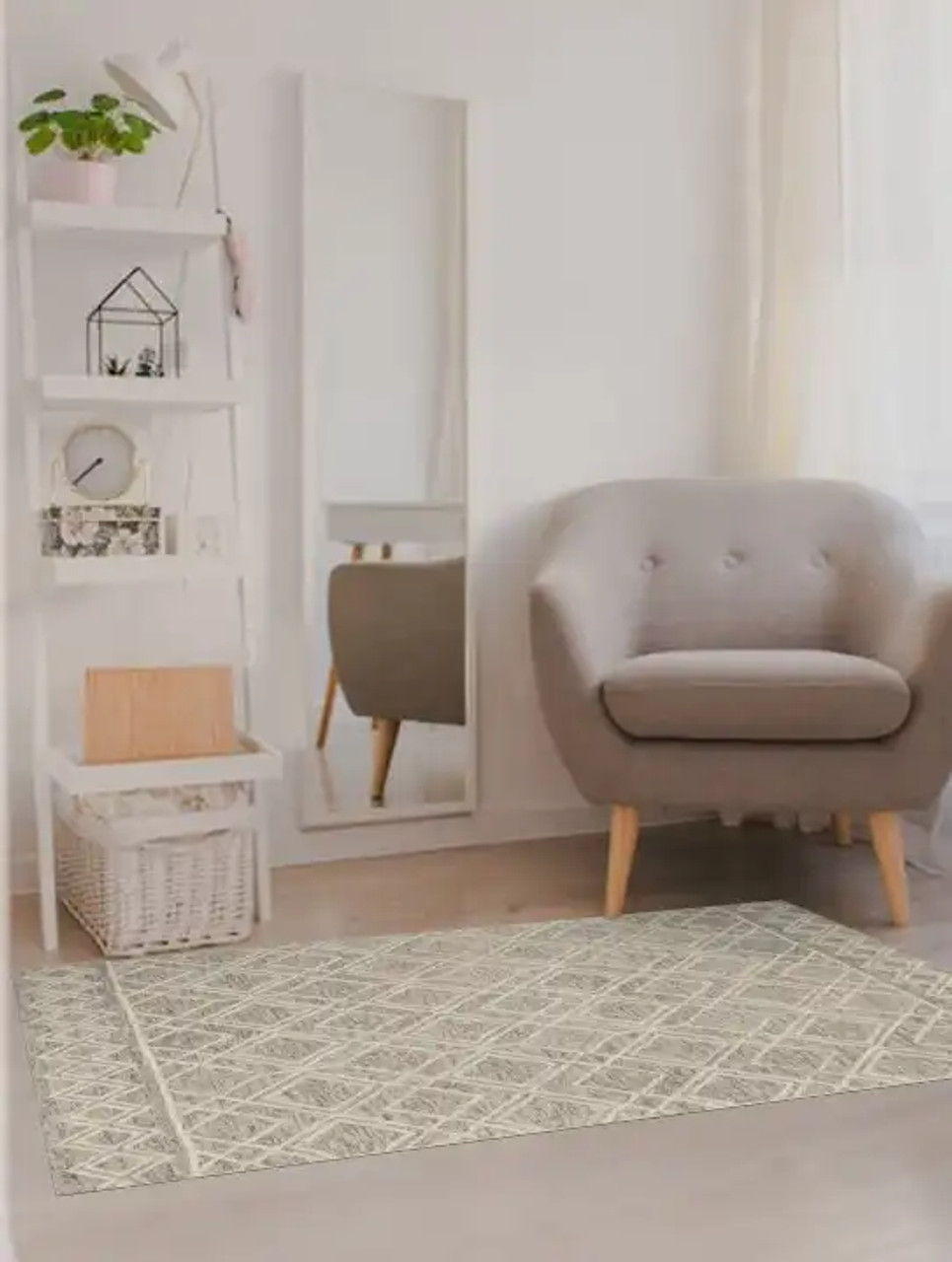 Kas Gramercy 1628 Sand Mason Area Rug Room Scene