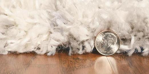 Kas Merino 6703 Ivory/Grey Vintage Area Rug Pile