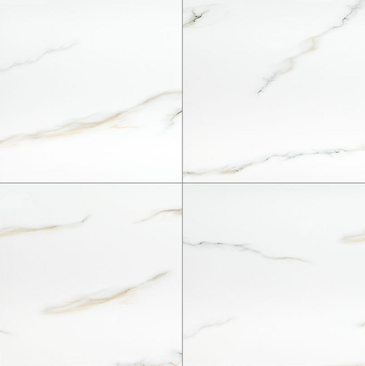Aria Bianco 24" X 24" Polished Porcelain Tile