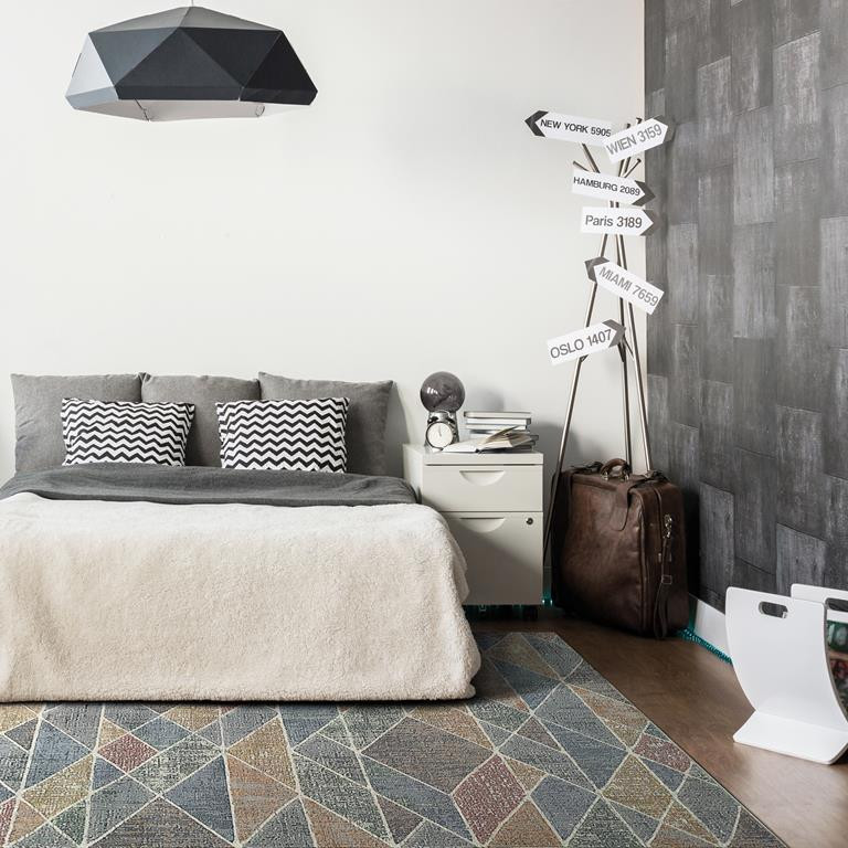 Dynamic Rugs Eclipse 63496-7626 Multi Area Rug Room Scene