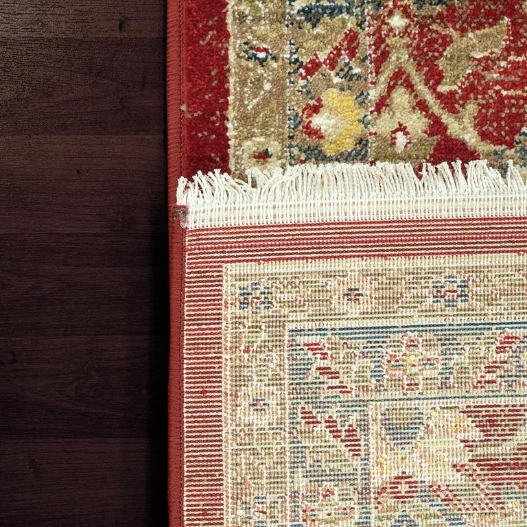 Dynamic Rugs Juno 6883-300 Red Area Rug Backing