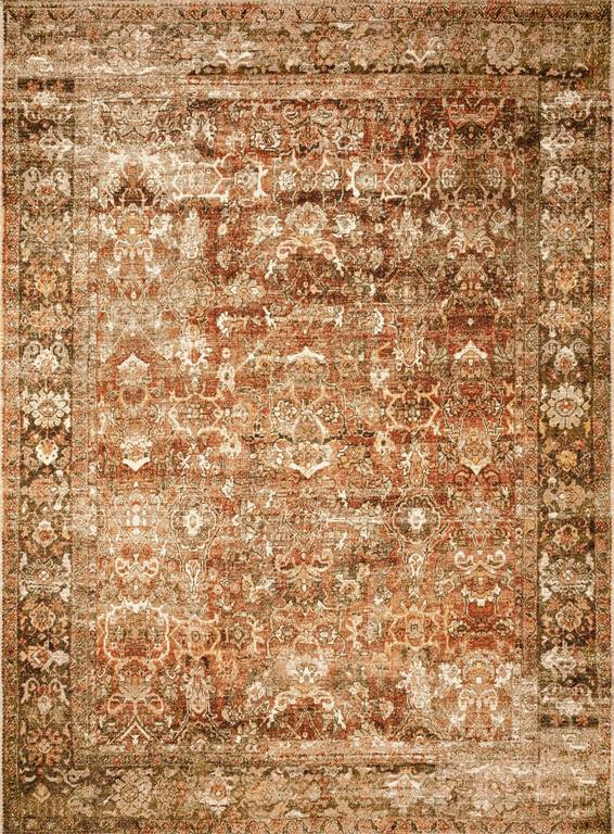 Loloi Sebastian SEB-01 Rust/Tobacco Area Rug - Carpet & Tile Mart
