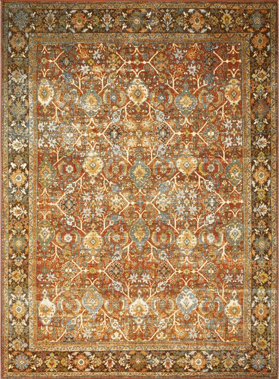 Loloi Sebastian SEB-06 Red/Multi Area Rug