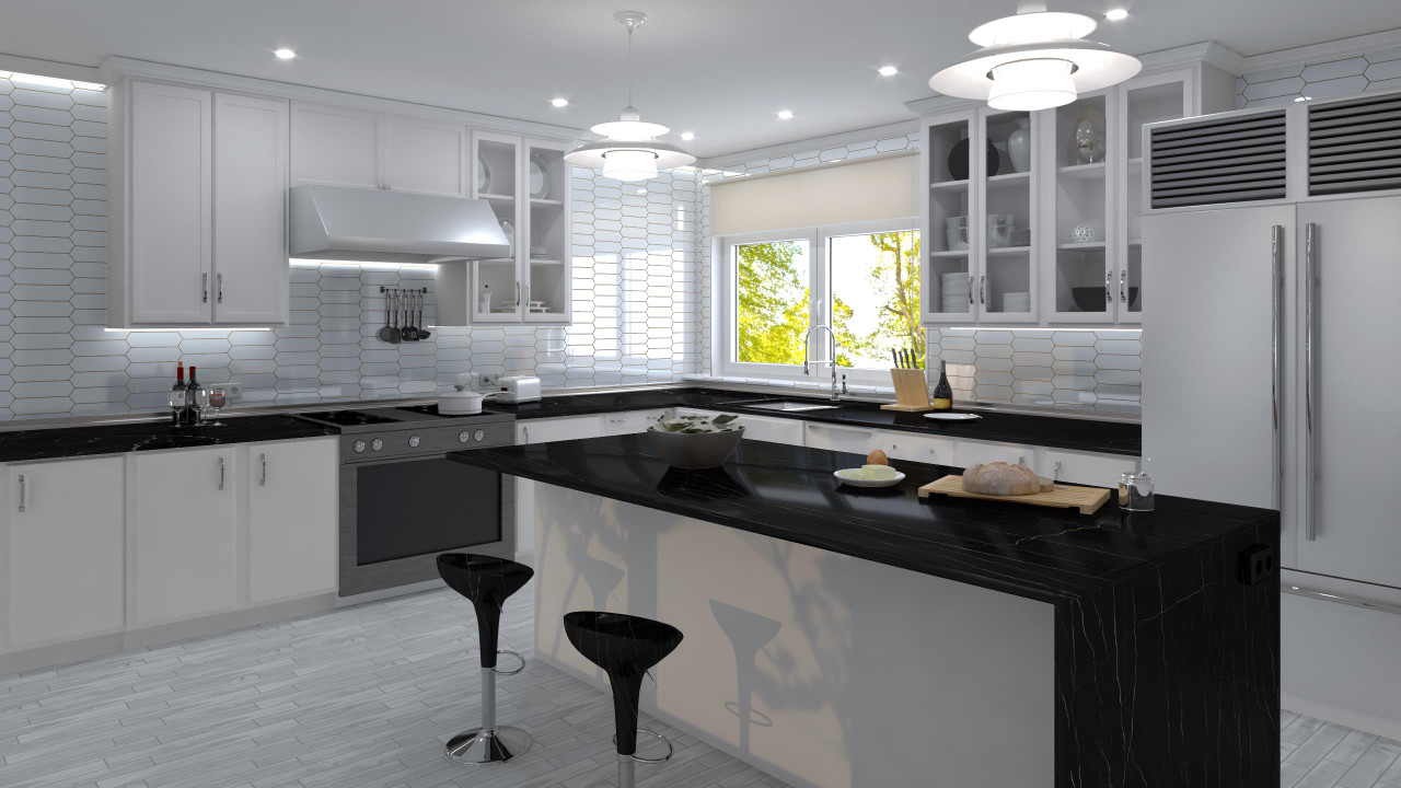 ACRT291 Aristocrat Harbor Snowy Owl Mosaic Tile