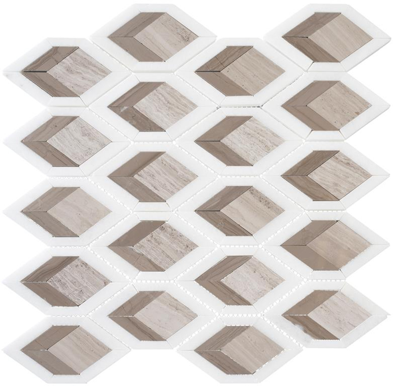 AHR433 Ashbury Moonlit Passage Mosaic Tile Product Image AHR433 Ashbury Moonlit Passage Mosaic Tile Product Image