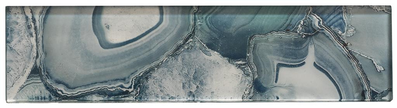 MGF735 Magical Forest Periwinkle Dust Mosaic Tile