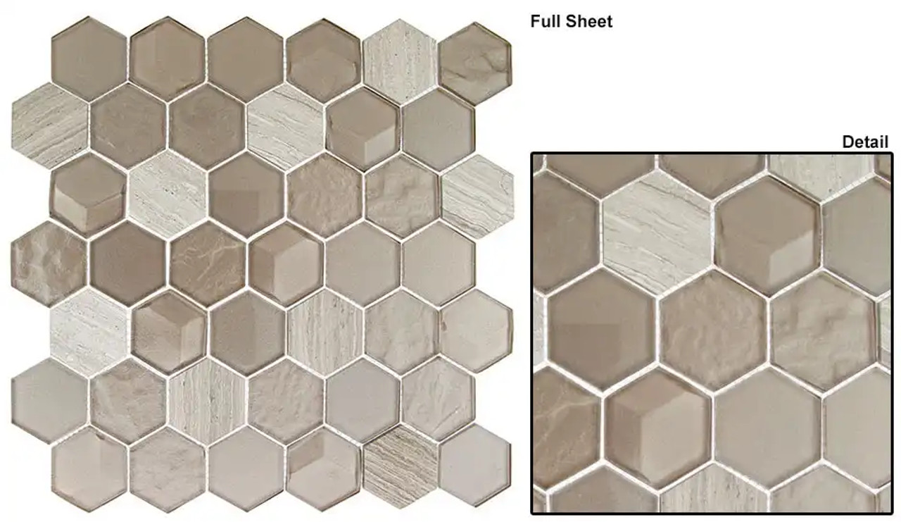 Tile Nimbus Tile - Mosaic Carpetmart.com Carpet & Lair Cloud QLS132 - Queens Mart
