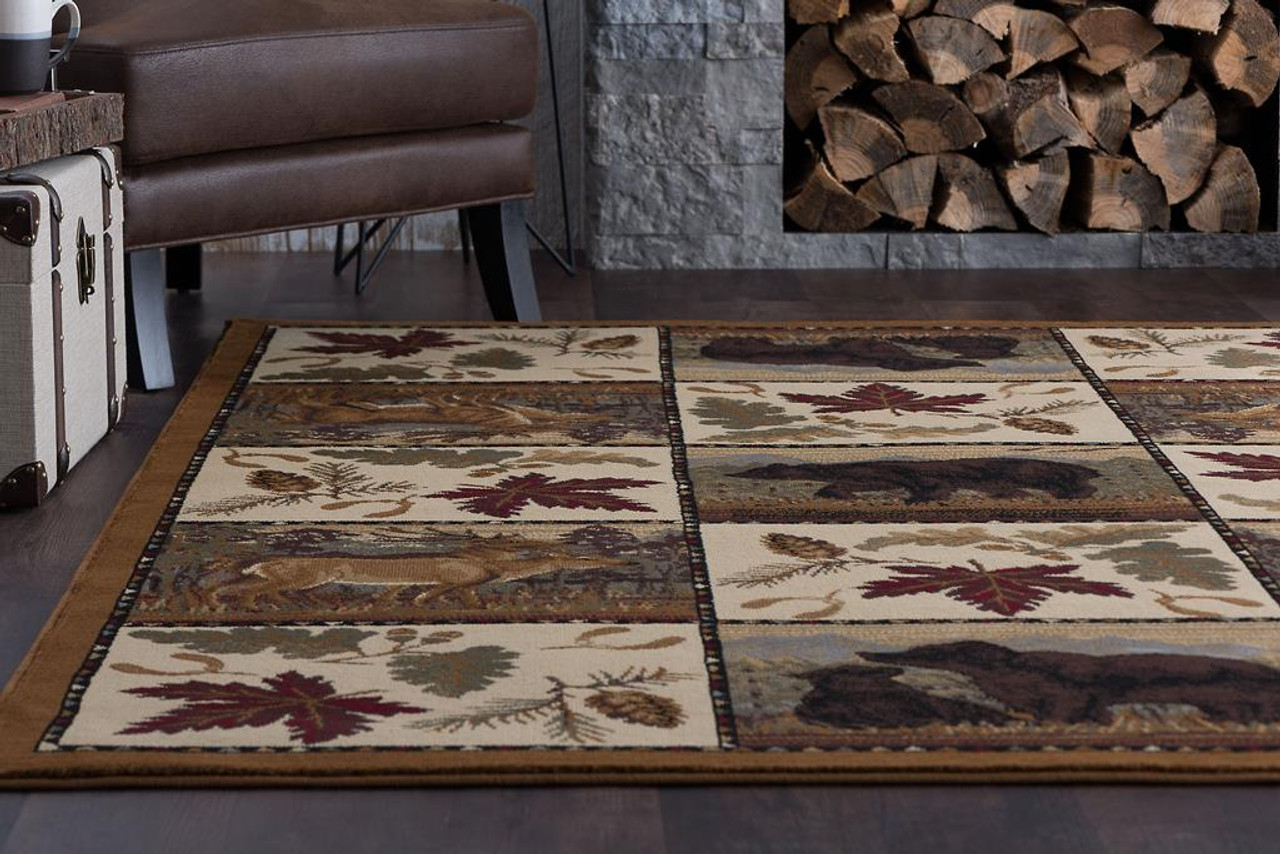 Americana 6610 Multi Area Rug Room Scene 2 Americana 6610 Multi Area Rug Room Scene 2