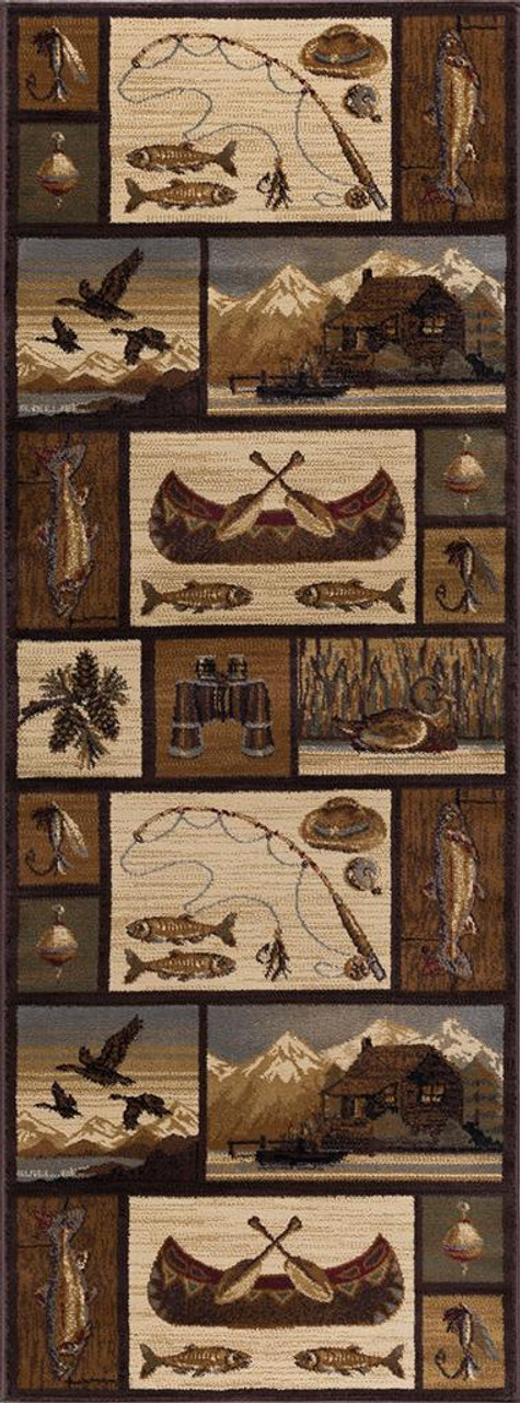 Americana 6620 Multi Runner Area Rug Americana 6620 Multi Runner Area Rug